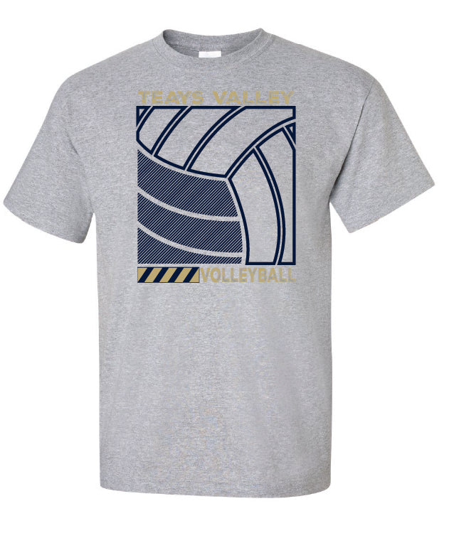 TV Volleyball Blueprint T-Shirt