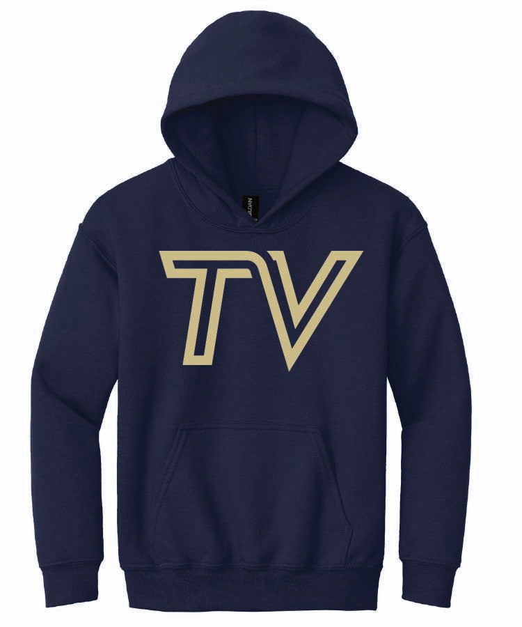 TV Color Block Hoodie